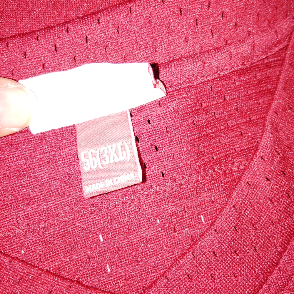 Mitchell & Ness Maroon Cooperstown Collection Jer… - image 6